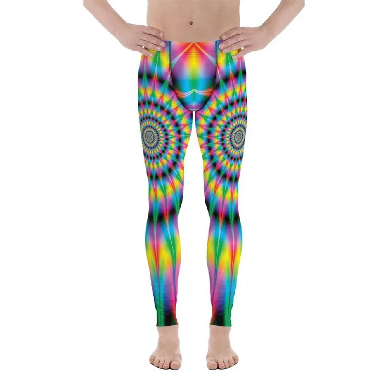 Psychedelic Ring Men's Leggings